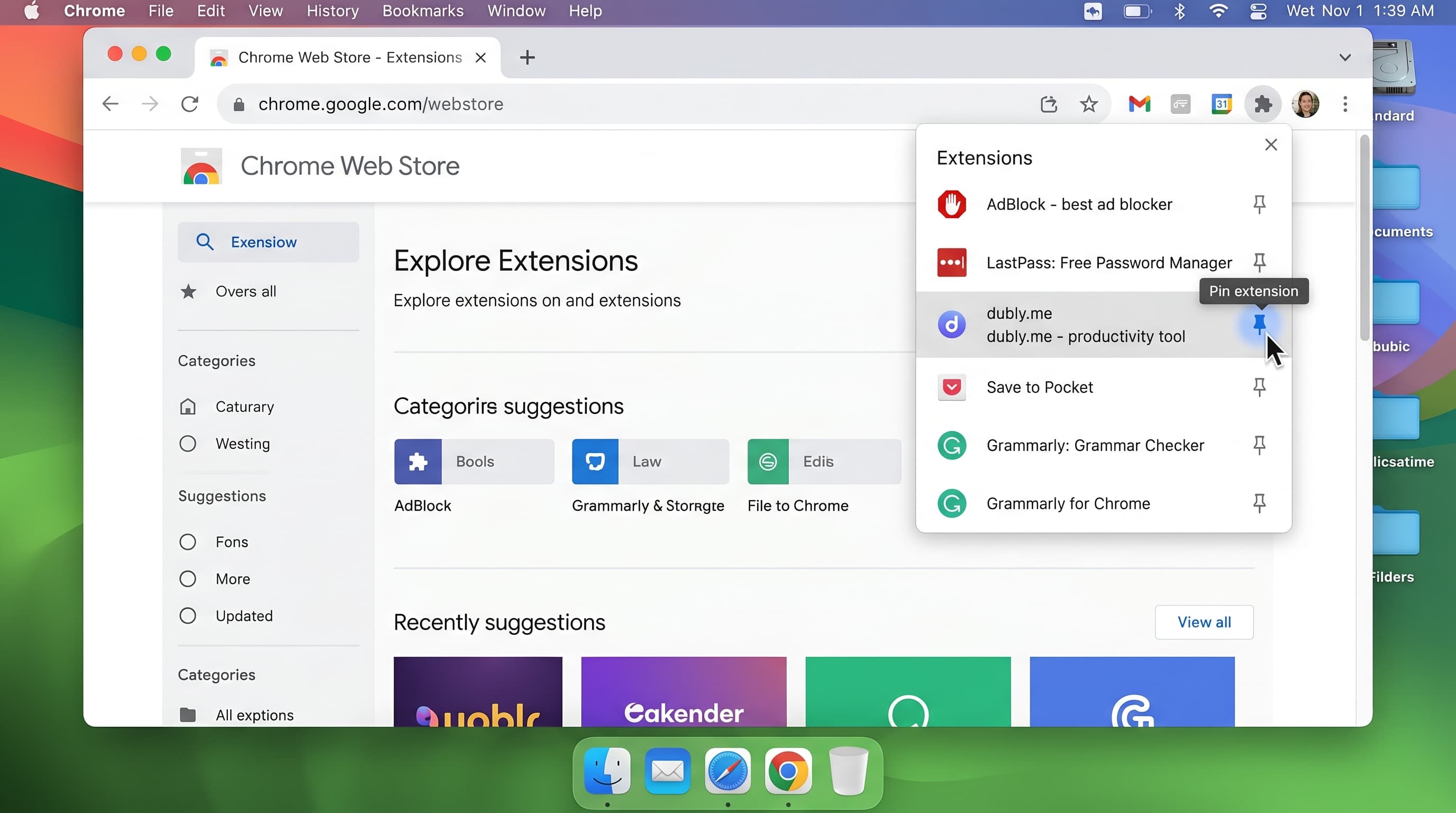 Pin dubly.me to your toolbar